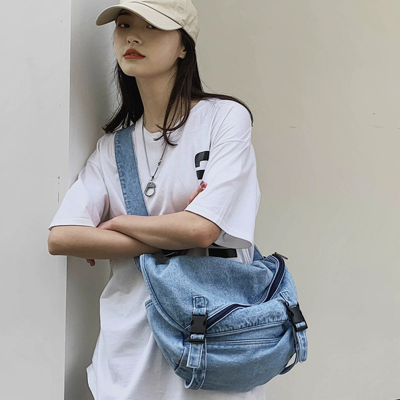 Denim Shoulder bag