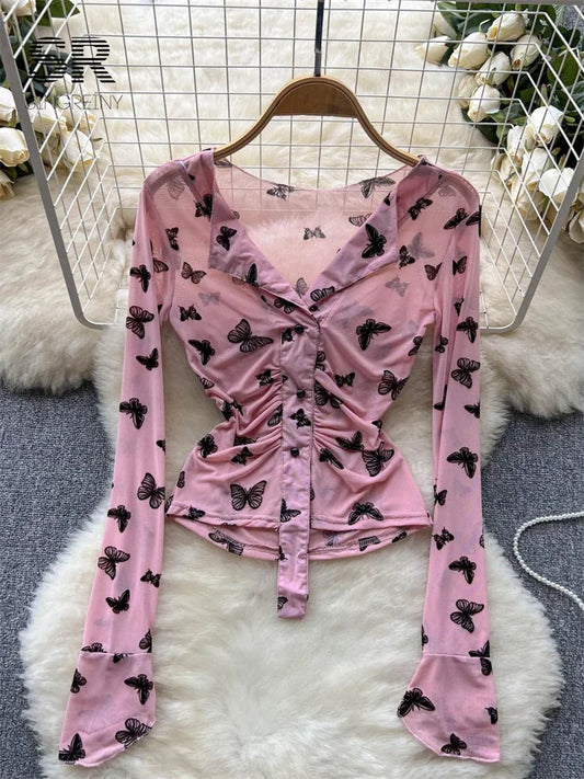 Bratty Butterfly Blouse