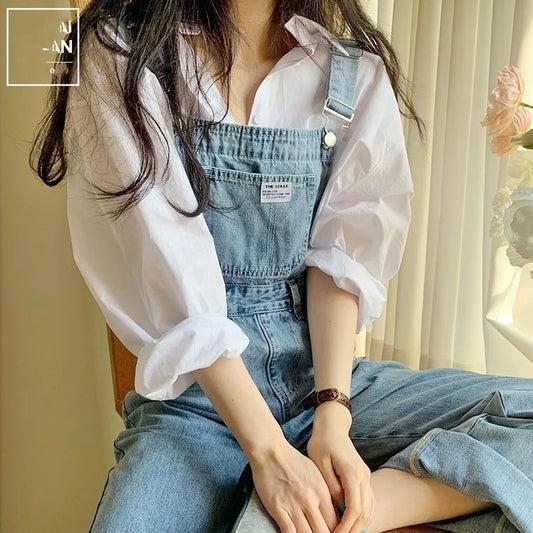 Denim Overalls