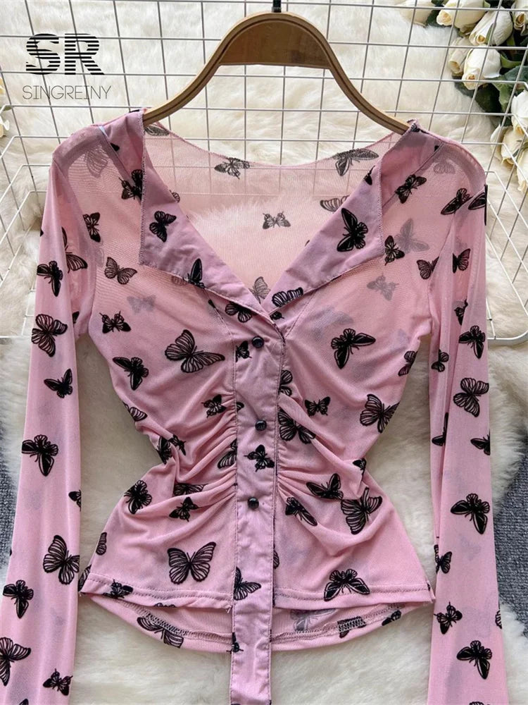 Bratty Butterfly Blouse