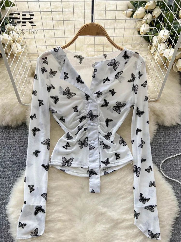 Bratty Butterfly Blouse