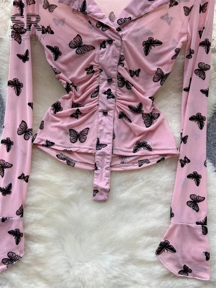 Bratty Butterfly Blouse