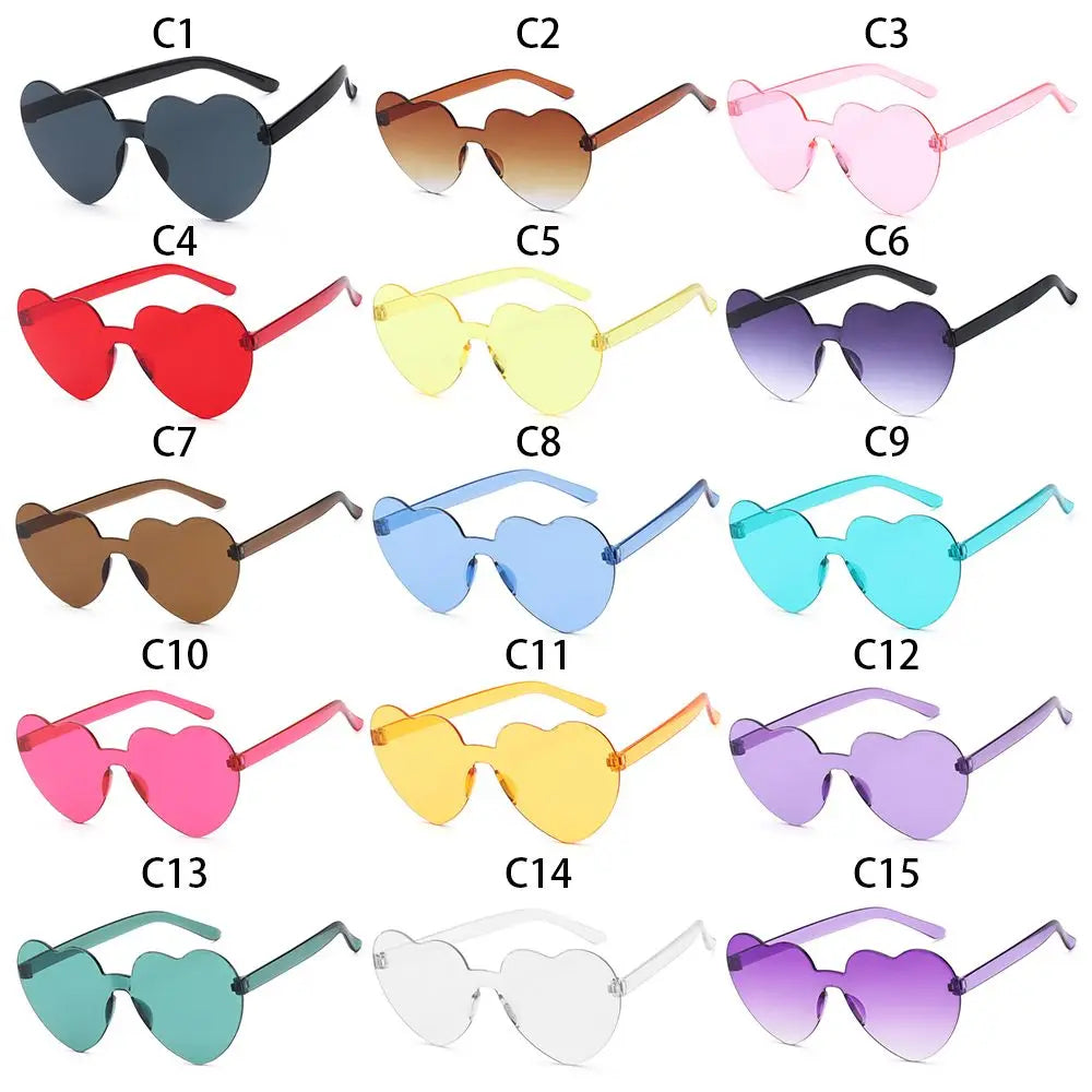 Lover Rimless Sunglasses