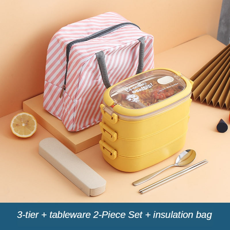 Stainless Steel Insulated Bento Lunch Box