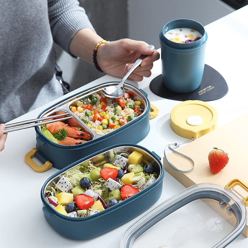 Stainless Steel Insulated Bento Lunch Box