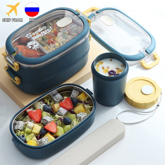 Stainless Steel Insulated Bento Lunch Box