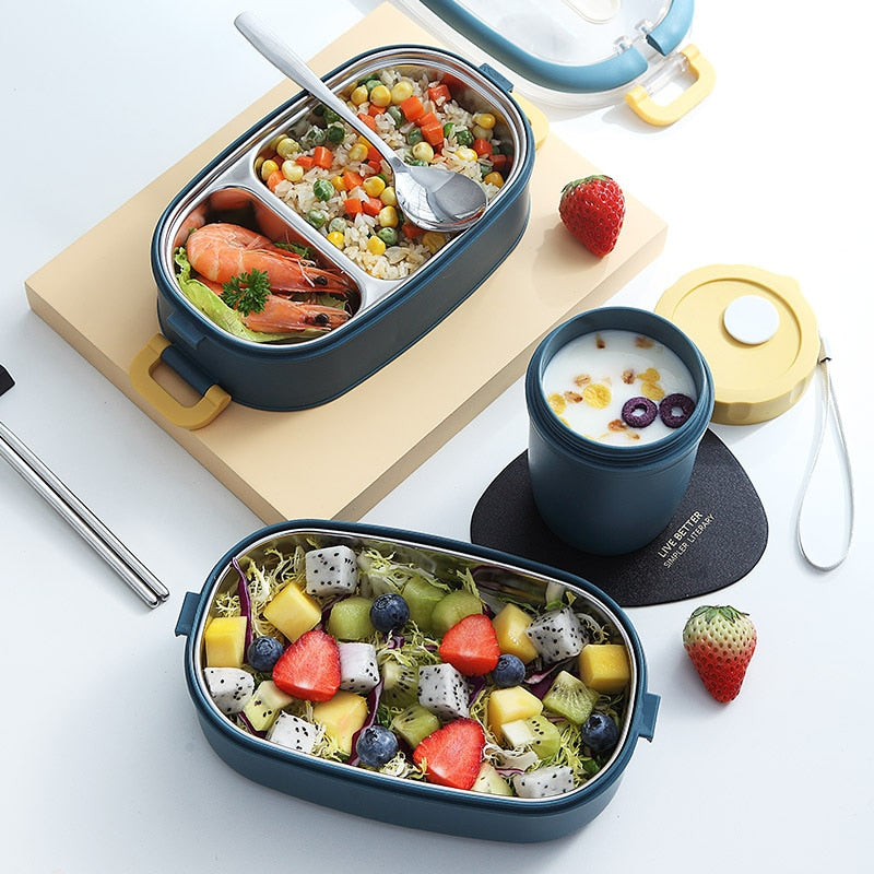 Stainless Steel Insulated Bento Lunch Box